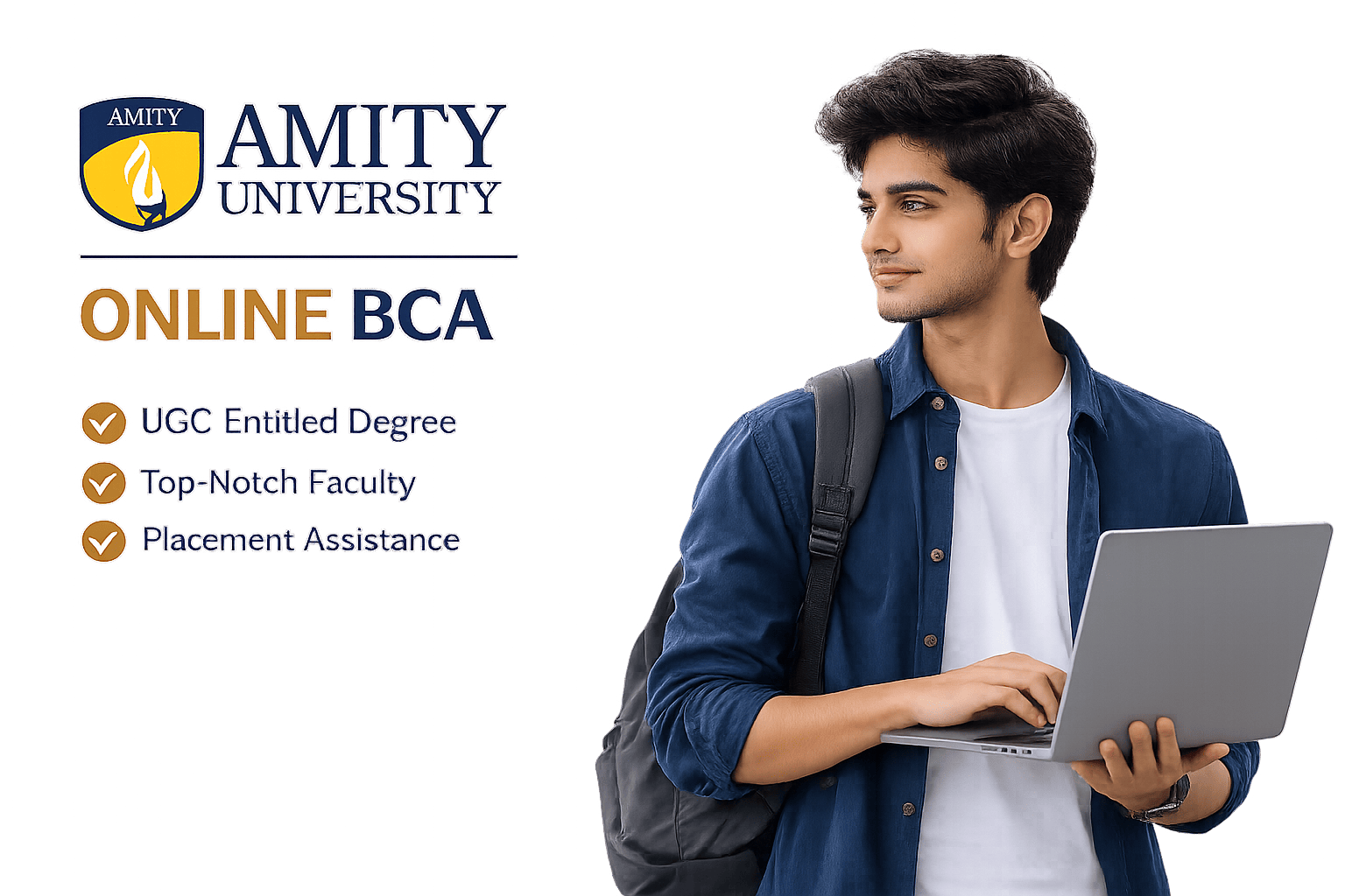 Amity Online BCA degree sample