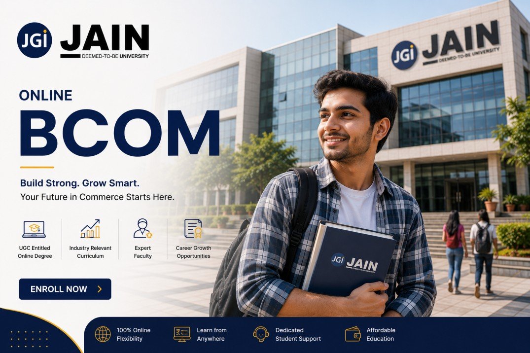 Online BCom Jain Online