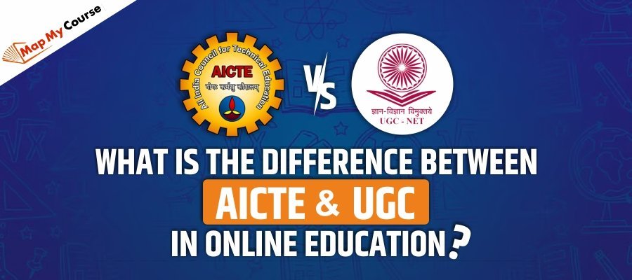 What is the Difference Between AICTE and UGC in Online Education?
