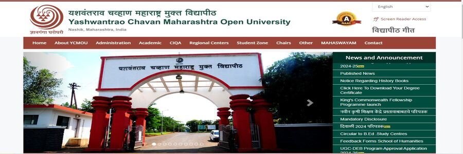 Yashwantrao Chavan Maharashtra Open University