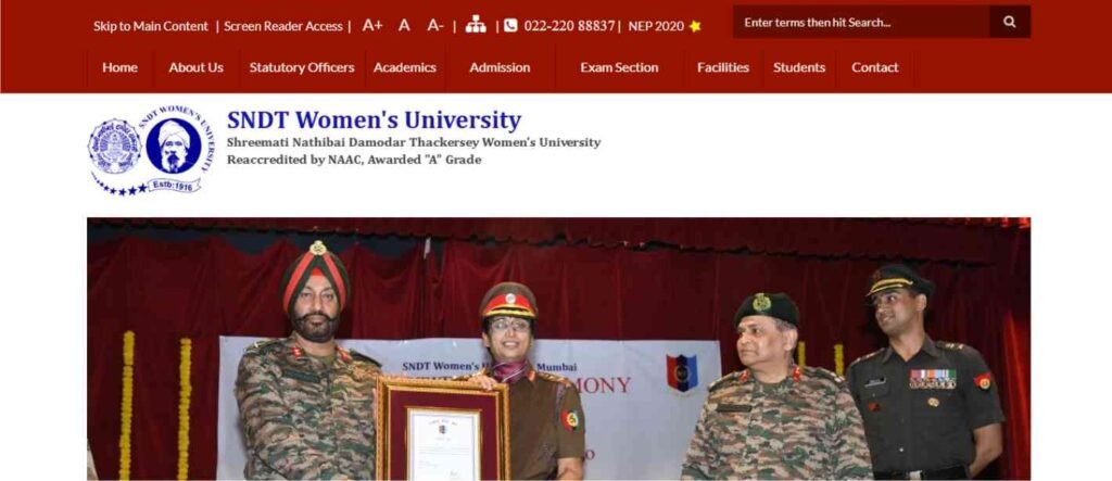 Shreemati Nathibai Damodar Thackersey Women's University