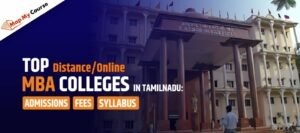 Online MBA Colleges In Tamil Nadu